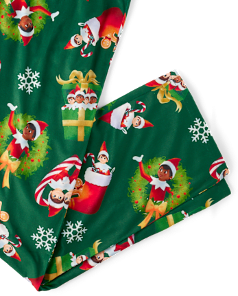 Adult Matching Family The Elf On The Shelfâ¢ Santa Squad Pajamas