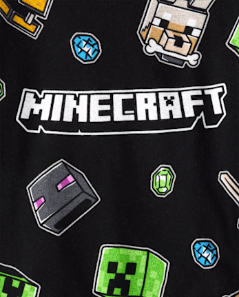 Boys Minecraftâ¢ Snug Fit Cotton Pajamas