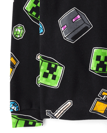 Boys Minecraftâ¢ Snug Fit Cotton Pajamas