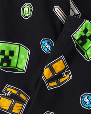 Boys Minecraftâ¢ Snug Fit Cotton Pajamas