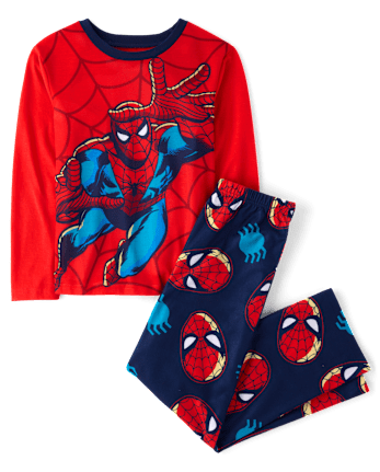 Boys Spider-Manâ¢ Web Pajamas