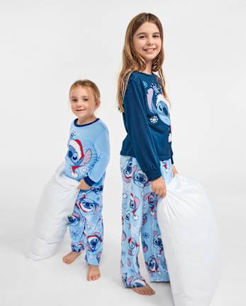 Kids Matching Family Stitchâ¢ Santa Hat Pajamas