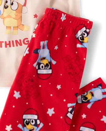 Kids Matching Family Blueyâ¢ Merry Everything Pajamas