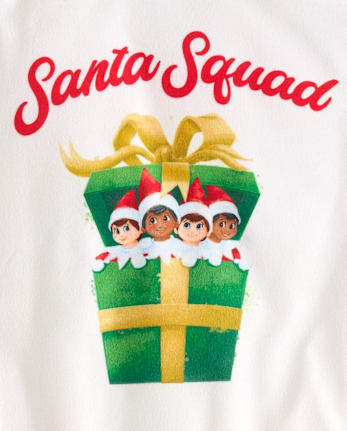 Kids Matching Family The Elf On The Shelfâ¢ Santa Squad Pajamas