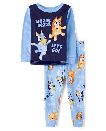 Baby And Toddler Bluey™ Snug Fit Cotton Pajamas
