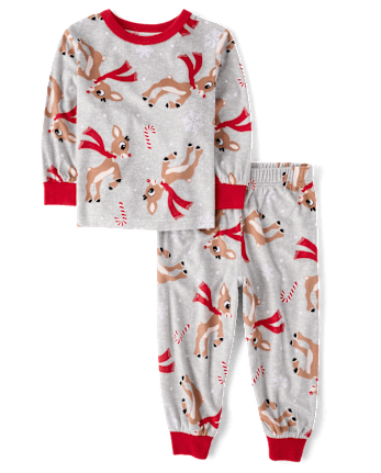 Baby And Toddler Rudolph™ Pajamas