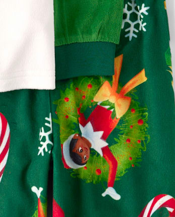 Baby And Toddler Matching Family The Elf On The Shelfâ¢ Santa Squad Pajamas