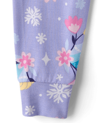 Baby And Toddler Girls Elsa™ Floral Pajamas