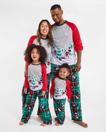 Kids Matching Family Mickey Mouseâ¢ Holiday Pajamas