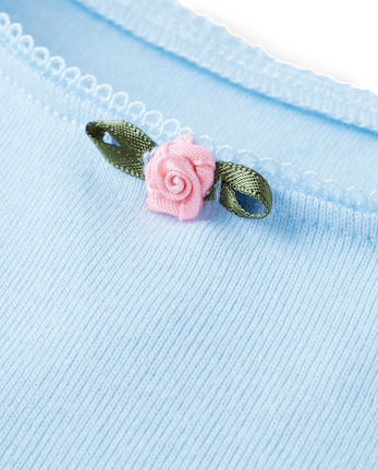 Girls Hello Kitty® Embellished Ribbed Baby Tee