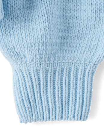Girls Hello Kitty® Embroidered Chenille Sweater