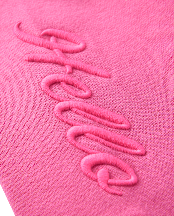 Girls Hello Kitty® Embroidered Premium Fleece Sweatshirt