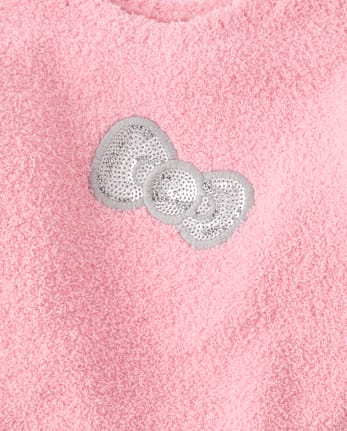 Girls Hello KittyÂ® Sequin Sweater