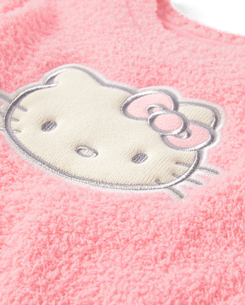 Girls Hello KittyÂ® Applique Sweater