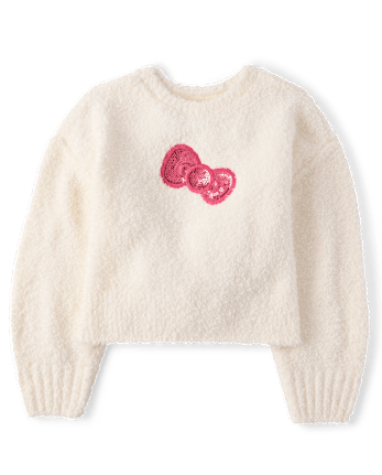 Girls Hello KittyÂ® Sequin Sweater