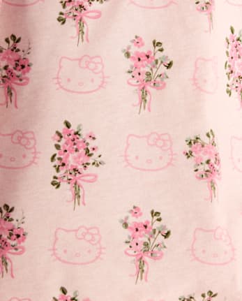 Girls Hello KittyÂ® Applique Sherpa Jacket
