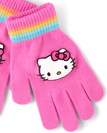 Ensemble 2 pièces Hello Kitty® Cœur Arc-en-ciel pour filles, idéal par temps froid