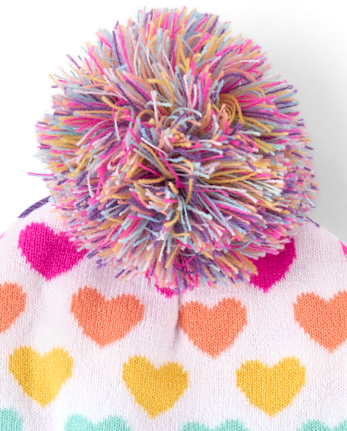 Ensemble 2 pièces Hello Kitty® Cœur Arc-en-ciel pour filles, idéal par temps froid