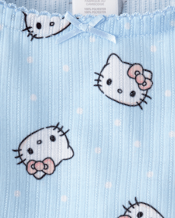 Girls Hello Kitty® Pointelle Pajamas