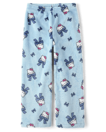 Girls Hello KittyÂ® Bow Fleece Pajama Pants