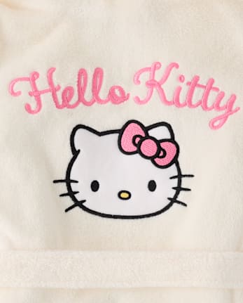 Girls Hello Kitty® Applique Fleece Robe