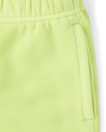 Kids Garment Dyed Premium Fleece Shorts