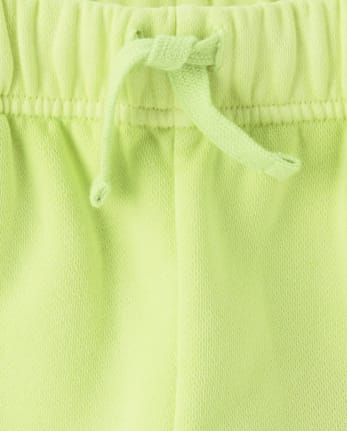 Kids Garment Dyed Premium Fleece Shorts