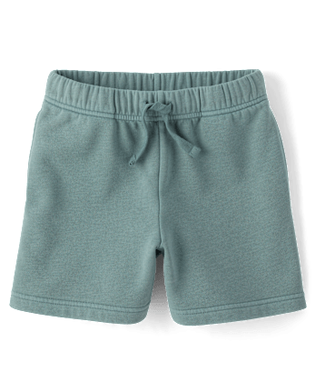 Kids Garment Dyed Premium Fleece Shorts