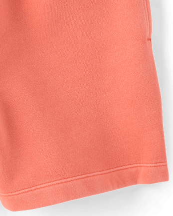 Kids Garment Dyed Premium Fleece Shorts