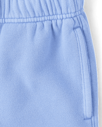 Kids Garment Dyed Premium Fleece Shorts