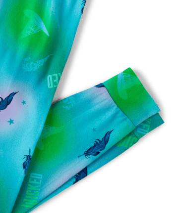 Girls Wickedâ¢ Elphaba Snug Fit Pajamas