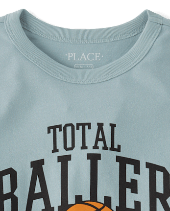 Boys Total Baller Graphic Tee