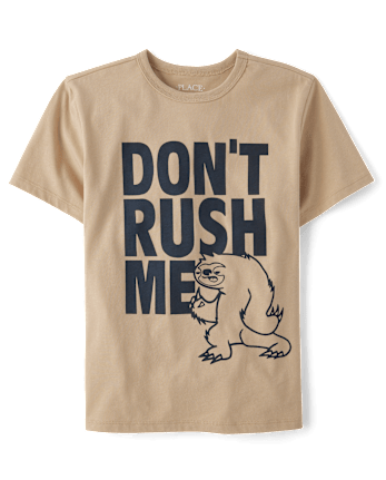 Boys Don't Rush Me Graphic Tee