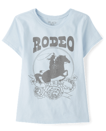 Girls Rodeo Girl Graphic Tee