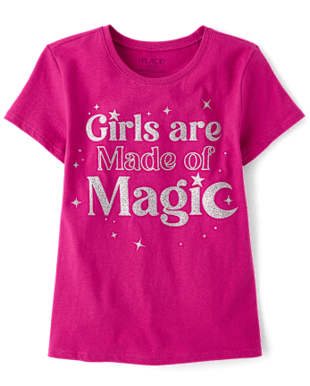 Girls Made Of Magic Graphic Tee