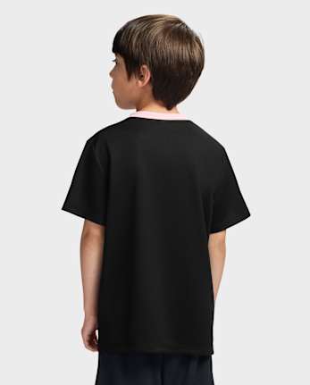 Boys Messiâ¢ Graphic V-Neck Tee