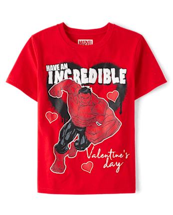 Boys Hulk™ Incredible Valentine's Day Graphic Tee
