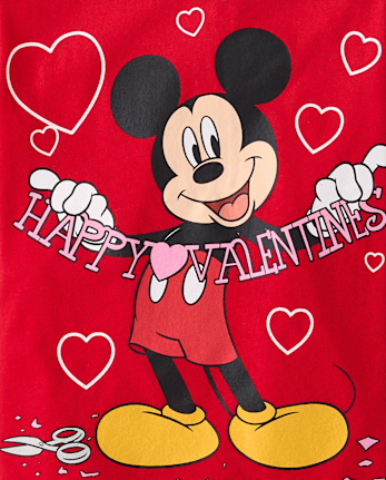 Baby And Toddler Boys Mickey Mouse™ Valentine's Day Graphic Tee