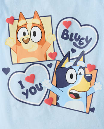 Baby And Toddler Boys Bluey™ Be Mine Valentine's Day Graphic Tee