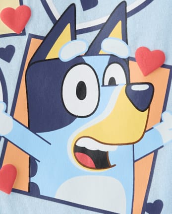 Baby And Toddler Boys Bluey™ Be Mine Valentine's Day Graphic Tee