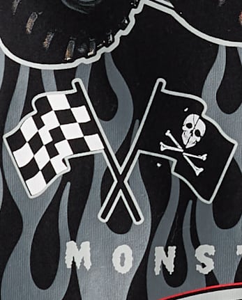 Boys Monster Jamâ¢ Grave Digger Graphic Tee