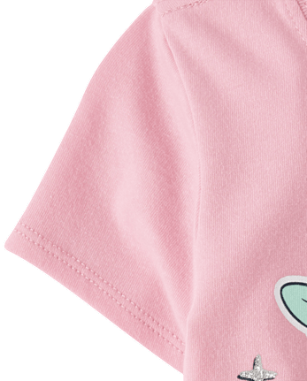 Baby And Toddler Girls Minnie Mouseâ¢ And Daisy Dancing Glitter Graphic Tee