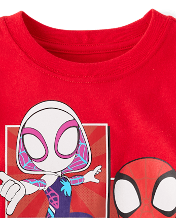 T-shirt graphique Spider-Man et ses amis pour bébés et tout-petits garçons