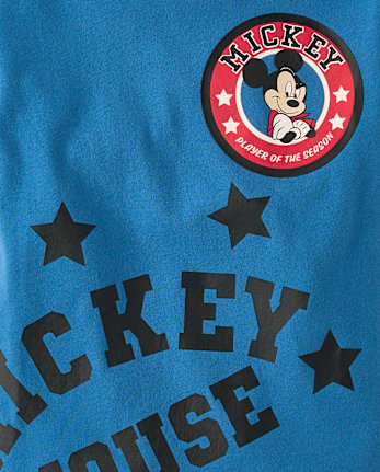 Baby And Toddler Boys Mickey Mouse™ Patch Graphic Tee