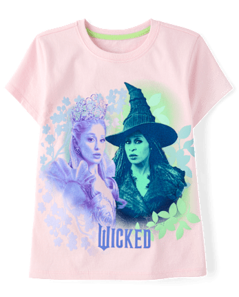 Girls Wickedâ¢ Glinda And Elphaba Graphic Tee
