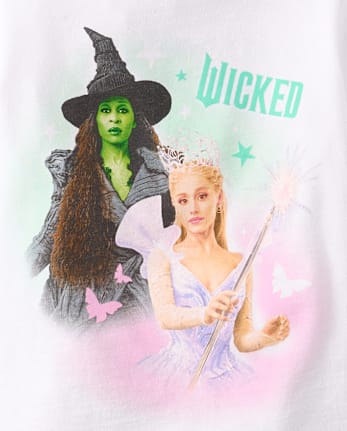 Baby And Toddler Girls Wicked™ Glinda And Elphaba Graphic Tee