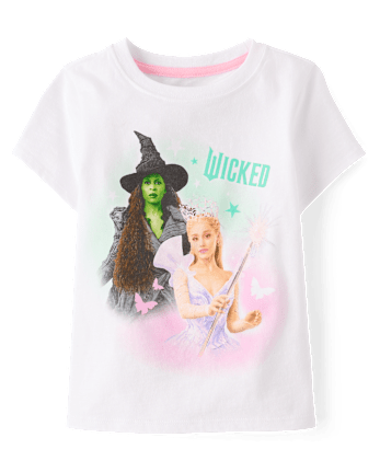Baby And Toddler Girls Wicked™ Glinda And Elphaba Graphic Tee