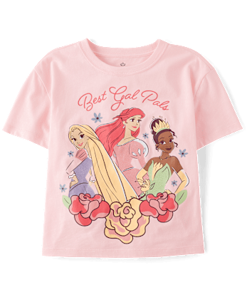 T-shirt graphique oversize à paillettes Disney™ Princesses pour filles