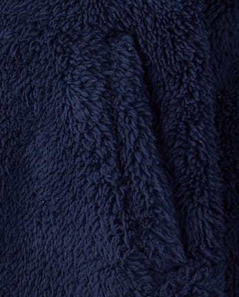 Girls Heavyweight Sherpa Zip Up Jacket