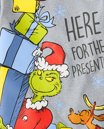 Baby And Toddler Boys Dr. Seuss The Grinch™ Christmas Presents Graphic Tee